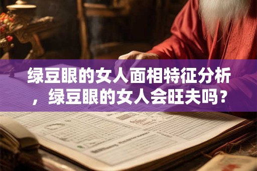 绿豆眼的女人面相特征分析，绿豆眼的女人会旺夫吗？