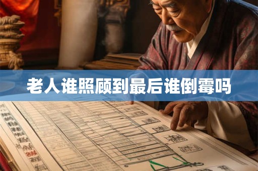 老人谁照顾到最后谁倒霉吗