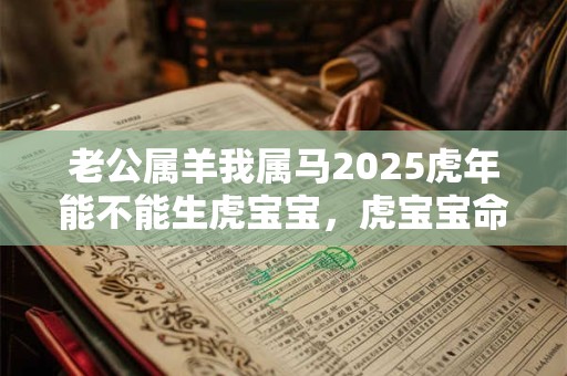 老公属羊我属马2025虎年能不能生虎宝宝，虎宝宝命好吗？