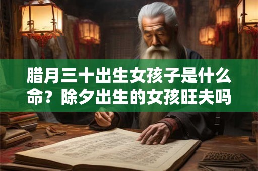 腊月三十出生的男孩命好吗？腊月三十出生的人运势好吗？