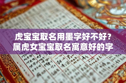 详细阅读:虎宝宝取名用墨字好不好?属虎女宝宝取名寓意好的字 虎宝宝取名用墨字好不好?属虎女宝宝取名寓意好的字