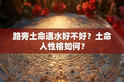 路旁土命遇水好不好？土命人性格如何？