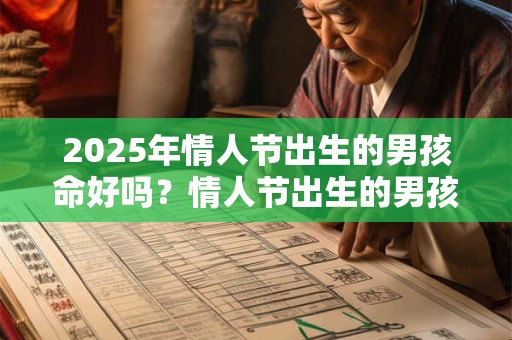 2025年情人节出生的男孩命好吗？情人节出生的男孩起名