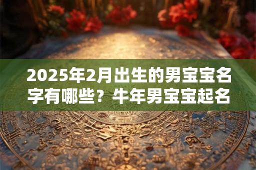2025年2月出生的男宝宝名字有哪些？牛年男宝宝起名技巧