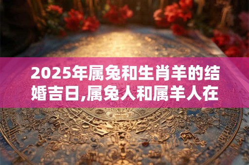 2025年属兔和生肖羊的结婚吉日,属兔人和属羊人在一起长久不