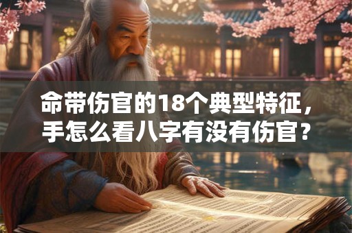 命带伤官的18个典型特征，手怎么看八字有没有伤官？
