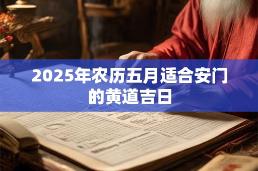 2025年农历五月适合安门的黄道吉日