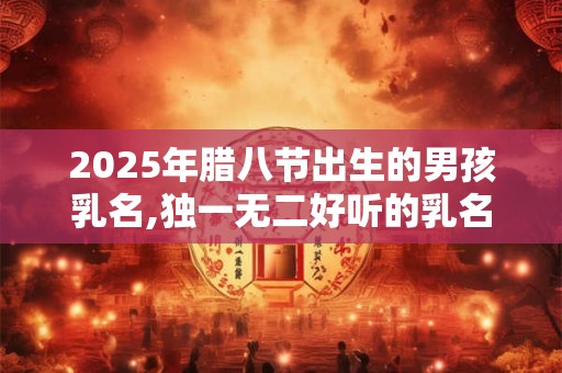 2025年腊八节出生的男孩乳名,独一无二好听的乳名
