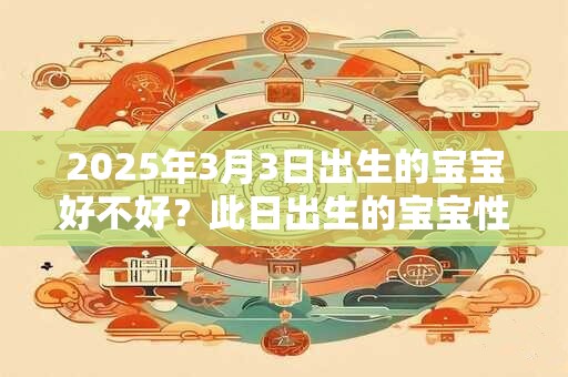2025年3月3日出生的宝宝好不好？此日出生的宝宝性格