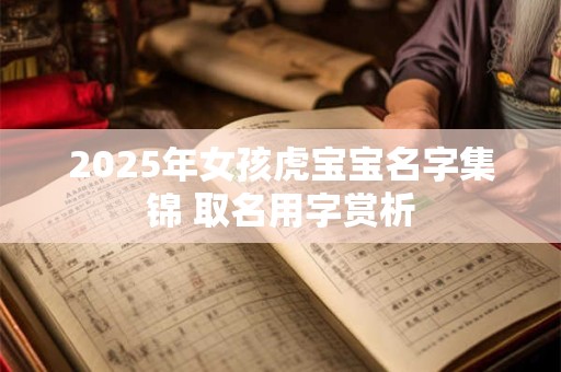 2025年女孩虎宝宝名字集锦 取名用字赏析