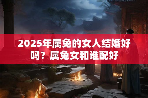 2025年属兔的女人结婚好吗？属兔女和谁配好