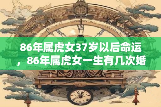 86年属虎女37岁以后命运，86年属虎女一生有几次婚姻？