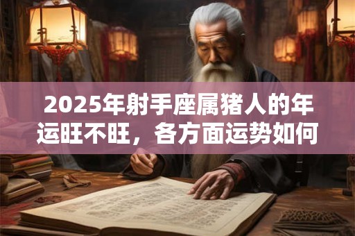 2025年射手座属猪人的年运旺不旺，各方面运势如何？