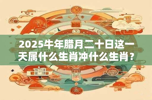 2025牛年腊月二十日这一天属什么生肖冲什么生肖？