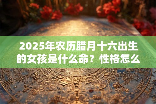 2025年农历腊月十六出生的女孩是什么命？性格怎么样？