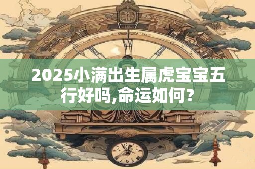 2025小满出生属虎宝宝五行好吗,命运如何？
