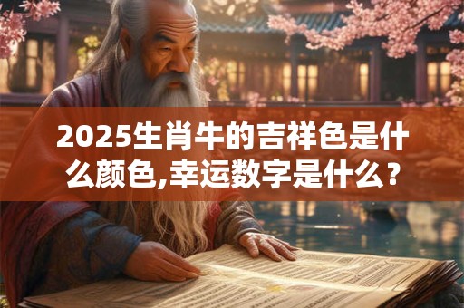 2025生肖牛的吉祥色是什么颜色,幸运数字是什么？