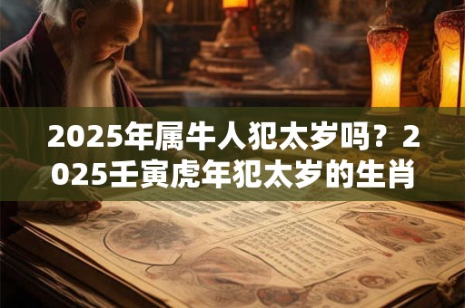 2025年属牛人犯太岁吗？2025壬寅虎年犯太岁的生肖分析
