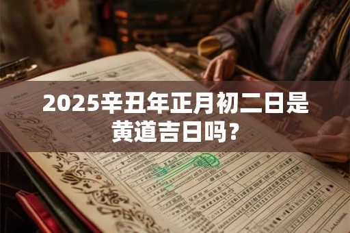 2025辛丑年正月初二日是黄道吉日吗？