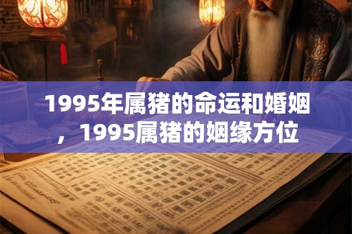 1995年属猪的命运和婚姻，1995属猪的姻缘方位