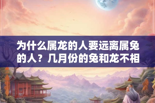 为什么属龙的人要远离属兔的人？几月份的兔和龙不相害？