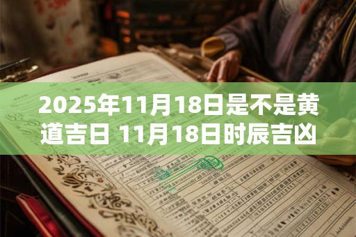 2025年11月18日是不是黄道吉日 11月18日时辰吉凶