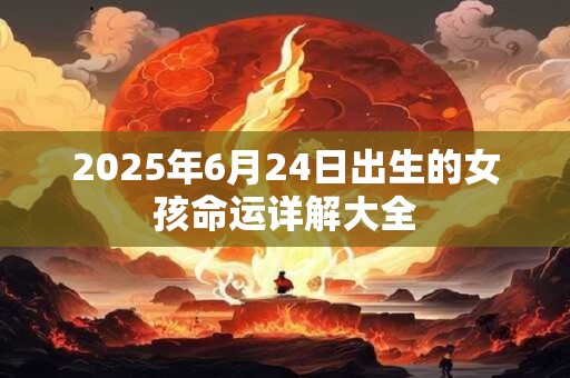 2025年6月24日出生的女孩命运详解大全