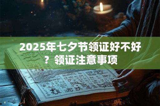 详细阅读:2025年七夕节领证好不好?领证注意事项 2025年七夕节领证好不好?领证注意事项