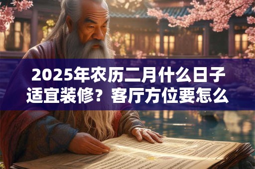 2025年农历二月什么日子适宜装修？客厅方位要怎么确定