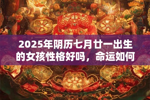 2025年阴历七月廿一出生的女孩性格好吗，命运如何？