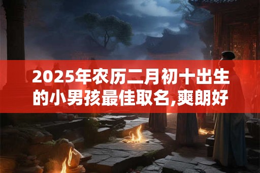 2025年农历二月初十出生的小男孩最佳取名,爽朗好听的名字