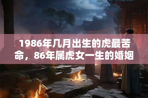 1986年几月出生的虎最苦命，86年属虎女一生的婚姻