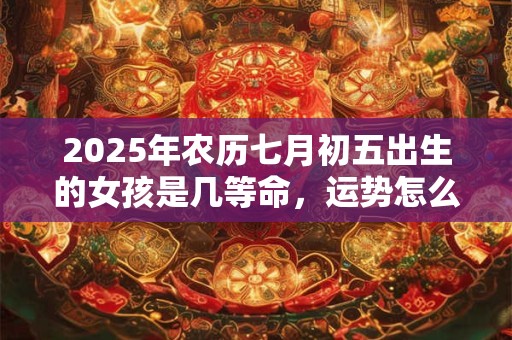 2025年农历七月初五出生的女孩是几等命，运势怎么样？