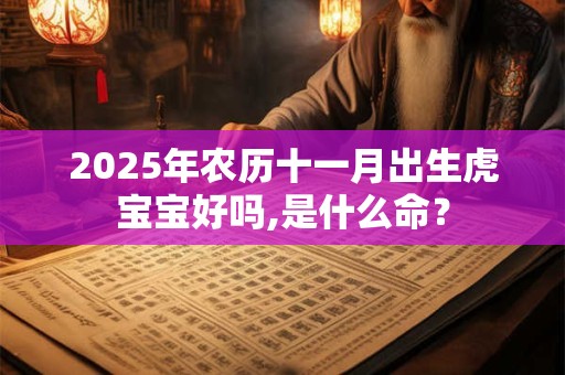 2025年农历十一月出生虎宝宝好吗,是什么命？
