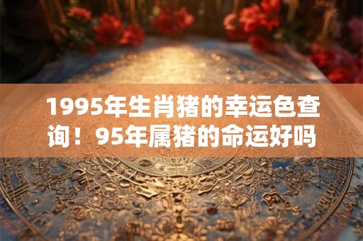 1995年生肖猪的幸运色查询！95年属猪的命运好吗
