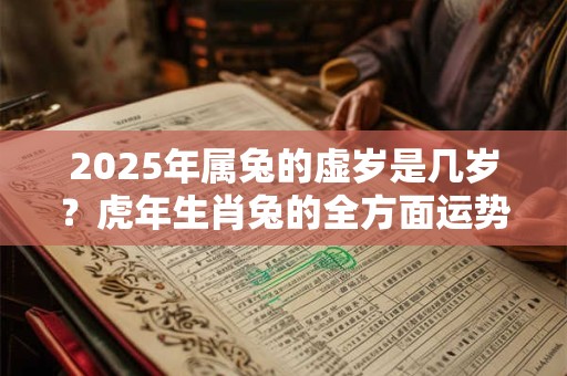 2025年属兔的虚岁是几岁？虎年生肖兔的全方面运势详解
