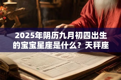 2025年阴历九月初四出生的宝宝星座是什么？天秤座的优势