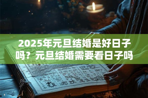 2025年元旦结婚是好日子吗？元旦结婚需要看日子吗？