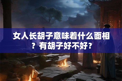 女人长胡子意味着什么面相？有胡子好不好？