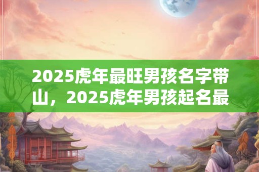 2025虎年最旺男孩名字带山，2025虎年男孩起名最佳字