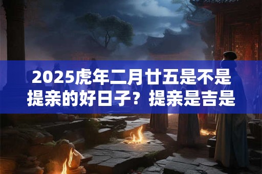 2025虎年二月廿五是不是提亲的好日子？提亲是吉是凶