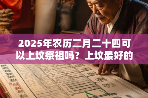 2025年农历二月二十四可以上坟祭祖吗？上坟最好的三种菜是什么？