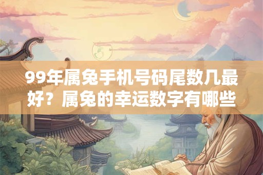 99年属兔手机号码尾数几最好？属兔的幸运数字有哪些
