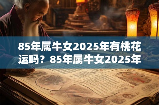 85年属牛女2025年有桃花运吗？85年属牛女2025年适合生孩子吗？