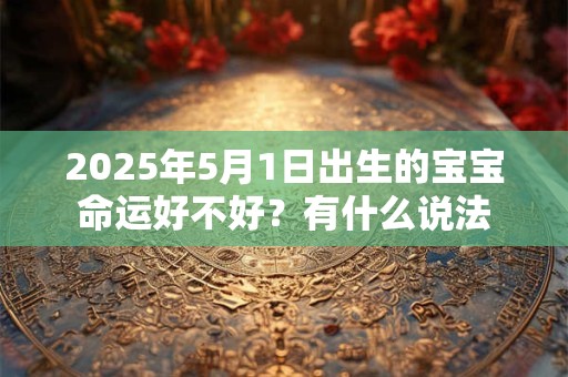 2025年5月1日出生的宝宝命运好不好？有什么说法