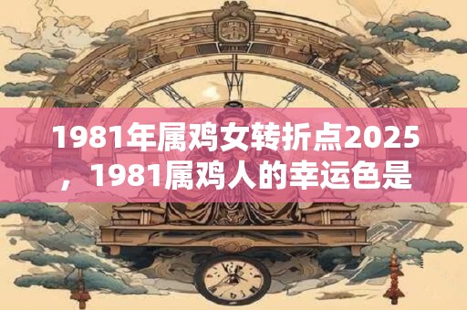 1981年属鸡女转折点2025，1981属鸡人的幸运色是什么？