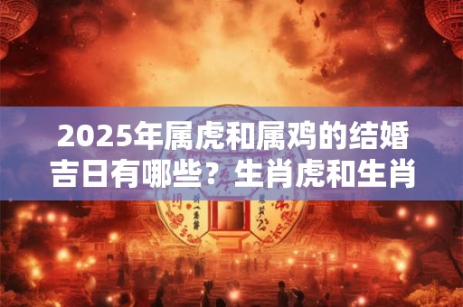 2025年属虎和属鸡的结婚吉日有哪些？生肖虎和生肖鸡配吗
