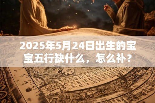 2025年5月24日出生的宝宝五行缺什么，怎么补？