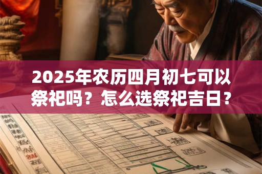 2025年农历四月初七可以祭祀吗？怎么选祭祀吉日？