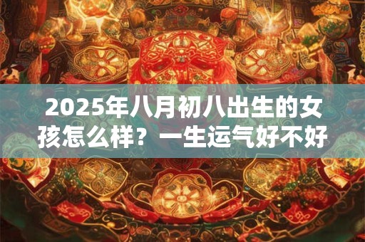 2025年八月初八出生的女孩怎么样？一生运气好不好
